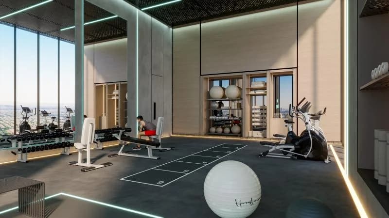 ParkVille fitness centre render