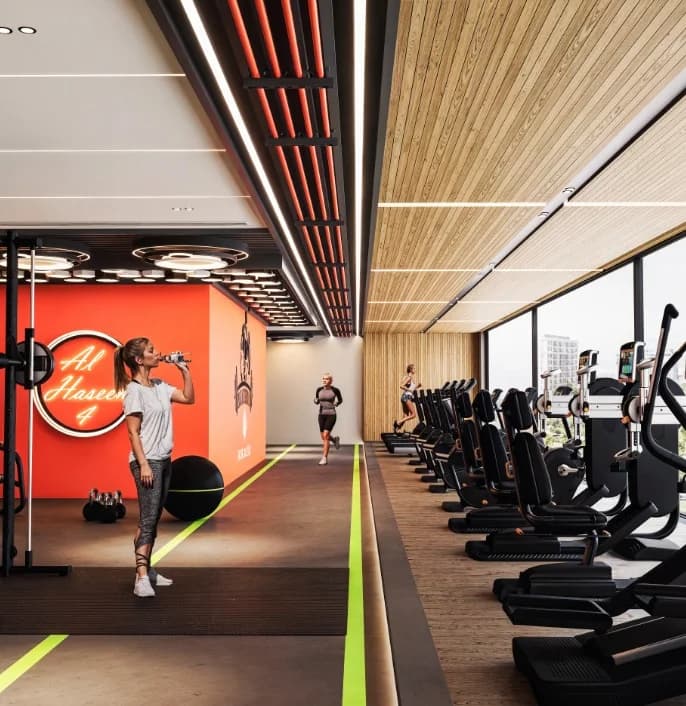 Al Haseen 4 resident fitness centre